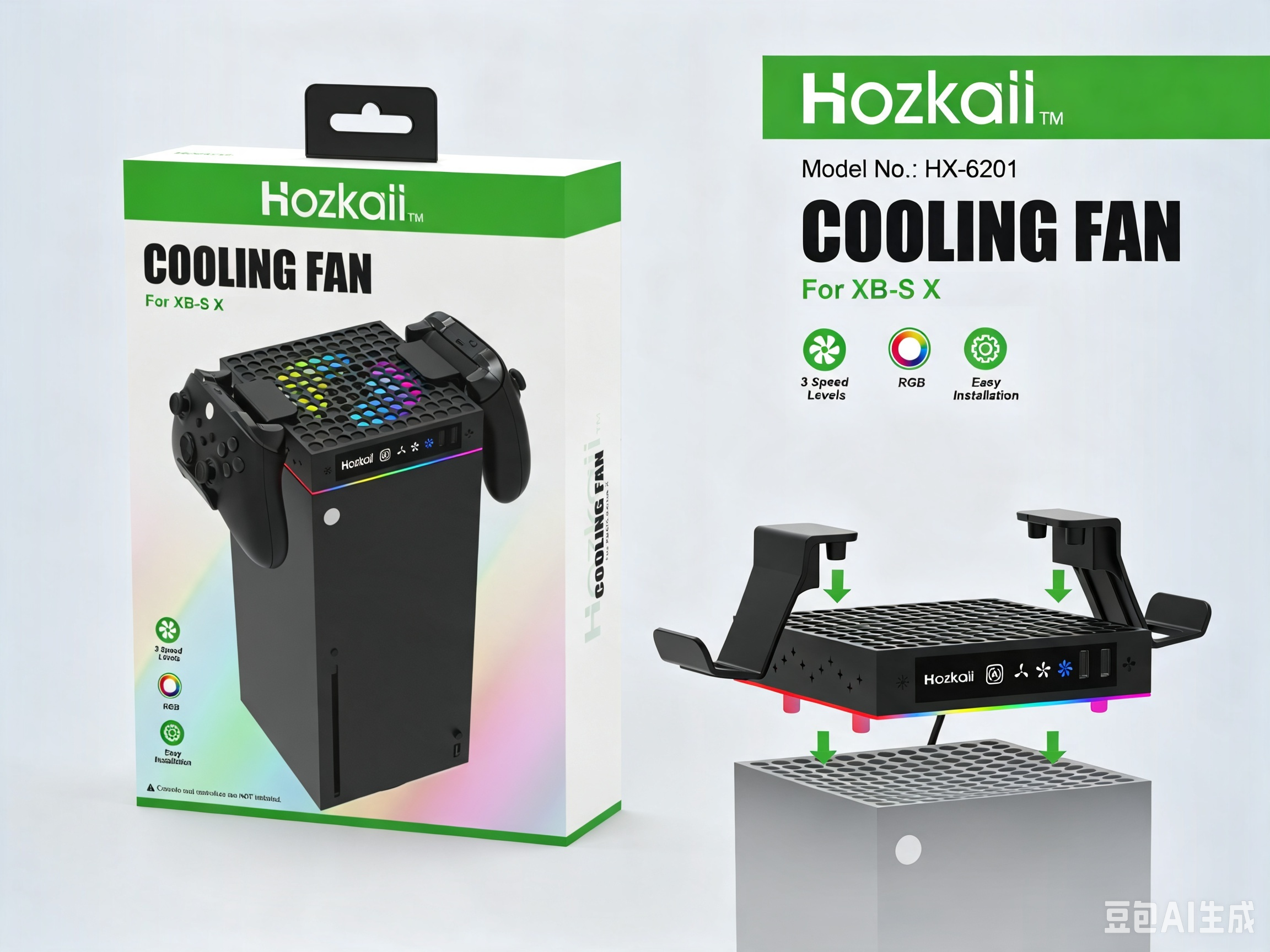 HX-6201 XBOX Series 散热风扇