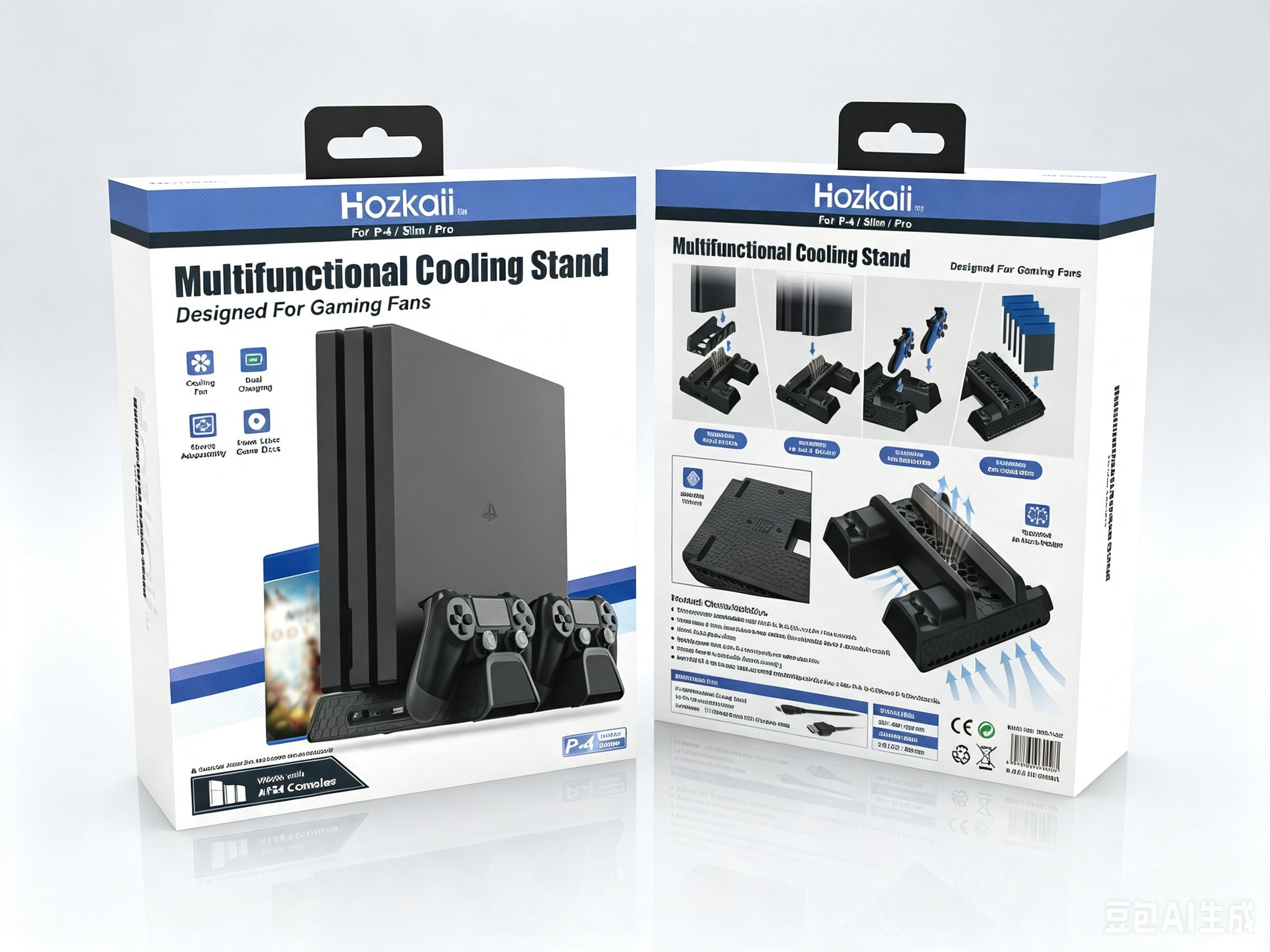HP4-5402 PS4多功能散热底座