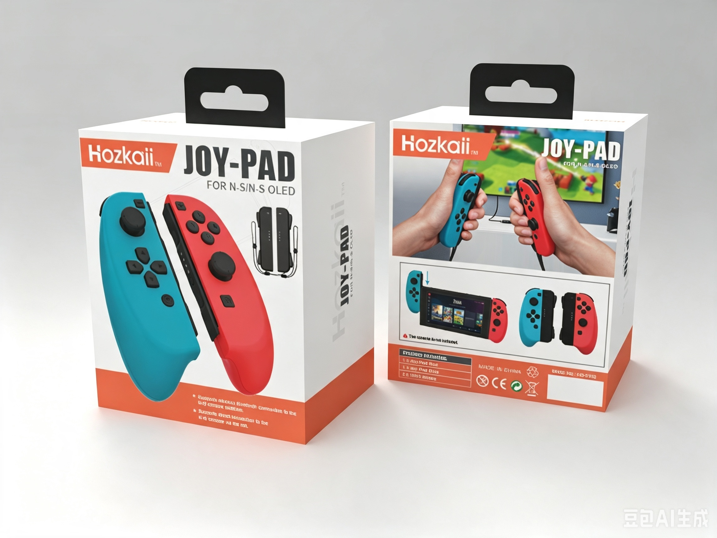 HS-5110 Switch Joy-con 左右小手柄 红蓝色
